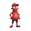 red farmer slime man