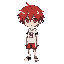 akashi seijuro from kuroko no basket red hair heterochromatic eye