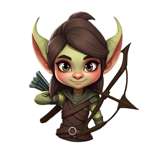 female goblin archer