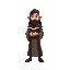 mage in a robe holding a book