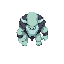 frozen orc, tibia style, retro, minimalist, pale skin, detailed