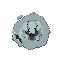 frozen orc, tibia style, retro, minimalist, pale skin, detailed, top down camera