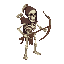 skeleton warrior with a bow