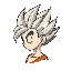 dragonball hair side view 