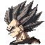 dragonball hair side view 