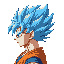 dragonball hair side view 