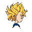 dragonball hair side view 