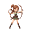 female archer