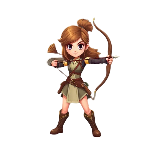 female archer