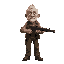 old guy holding a gun