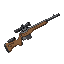 sniper gun with old style like refrence image