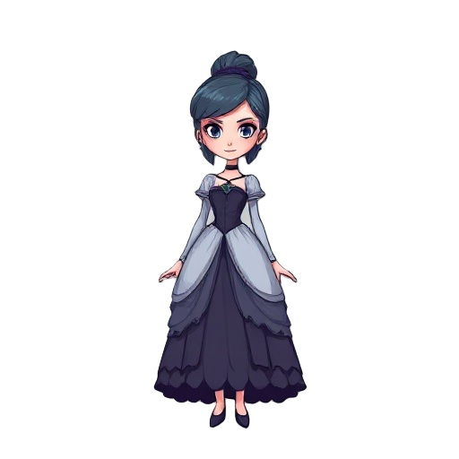 a gothic cinderella in 64bit