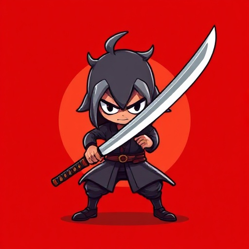 create a katana icon