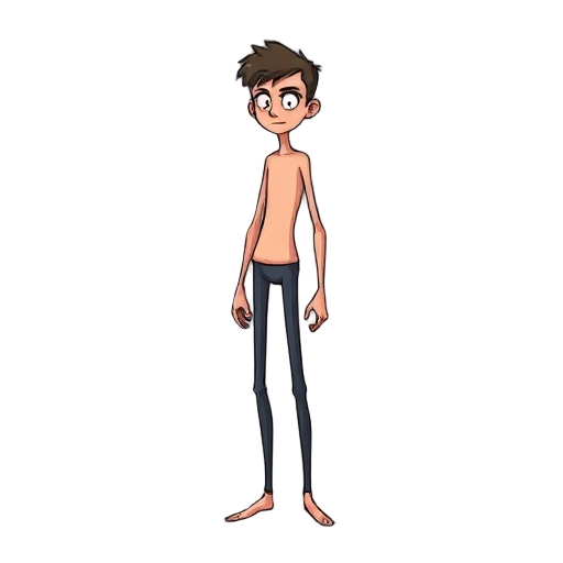 skinny human silhuette