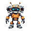 shellcron.robôs com cascos metálicos e pernas retráteis.