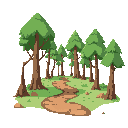 path through forest