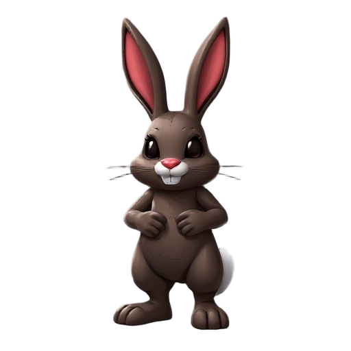killer chocolate easter bunny