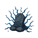 a grave from which blue lines like veins with black edges emanate. these "veins" are like a curse, spreading around from this grave