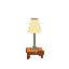 single bedside table lamp furniture
