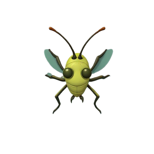 make a pond skater insect, very realistic, not in pixel, top down view