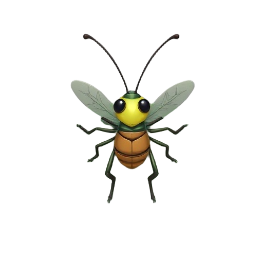 make a pond skater insect, realistic, not in pixel, top down view, not cute