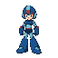megaman x sprite, based on megaman x4