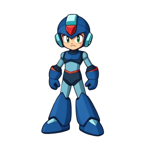 megaman x sprite, based on megaman x4