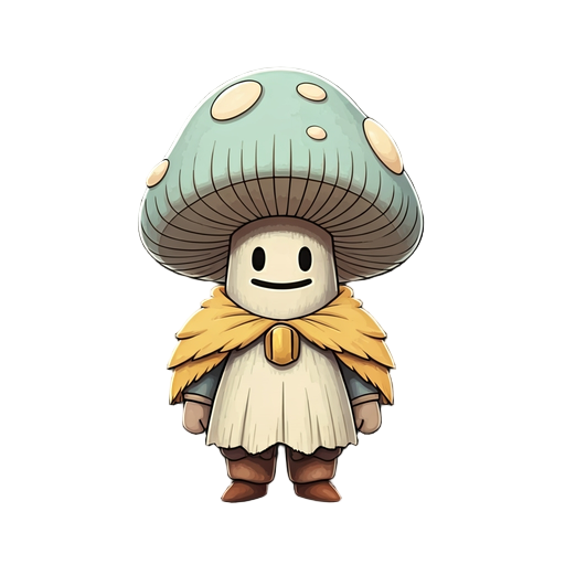 mushroom knight, studio ghibli