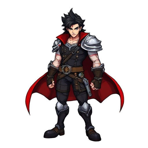 crea el personaje richter belmont de castlevania