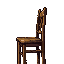 side view old chair