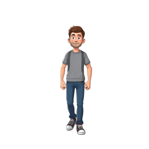 man walking