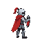 draw a knight from the side