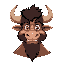 minotaur smiling. he's such a nice guy
