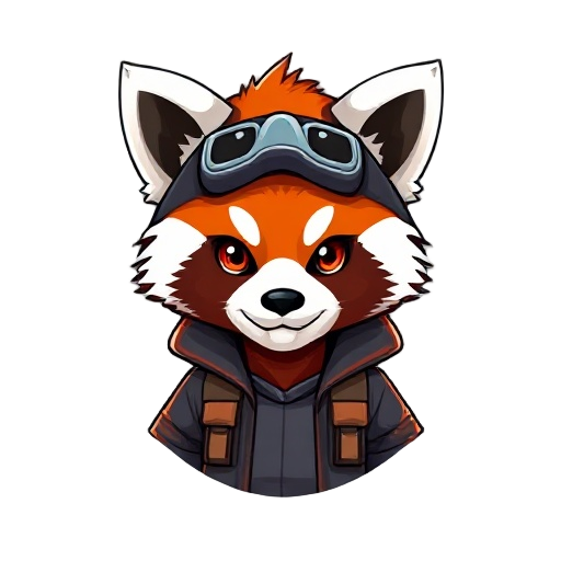 hacker red panda