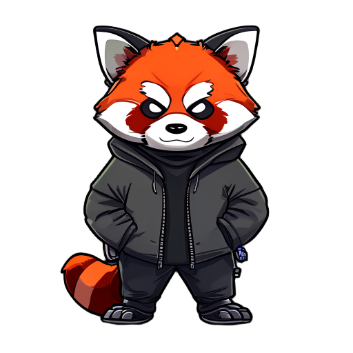 hacker red panda