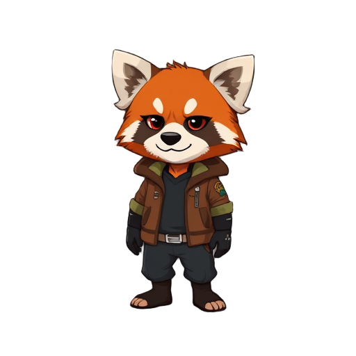 hacker red panda