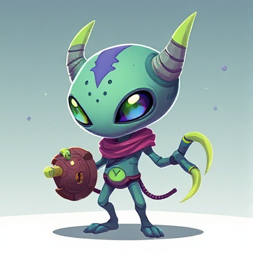 an avil boba alien