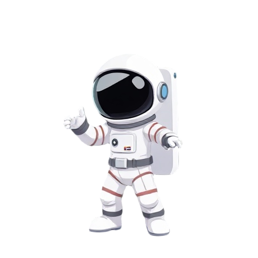 white suit astronaut