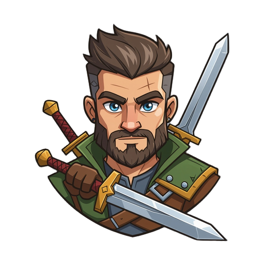 male mercenary with sword