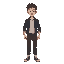 male character template