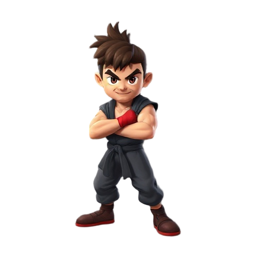 japanese fighting character that looks like street fighter character