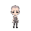 design a 2d character base in chibi style, facing forward with no hair and no clothing.  visual style: - chibi proportions: large head, small body, short limbs - clean line art, pastel shading, no outlines around body - gender-neutral and expressionless f