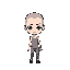 design a 2d character base in chibi style, facing forward with no hair and no clothing.  visual style: - chibi proportions: large head, small body, short limbs - clean line art, pastel shading, no outlines around body - gender-neutral and expressionless f