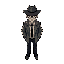 a detective, i want it like hotline miami sprite