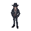 a detective, i want it like hotline miami sprite