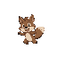 cria um cachorrinho com as animações andando, pulando, balancando a cabeça 