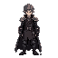 a castlevania style hero protagonist for a side scrolling action game