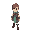 tibia style, full body fantasy rpg character, neutral/happy pose, modular design for hair and clothes, no face, retro style, minimal shading, clean lines, bright colors, transparent background, game asset.