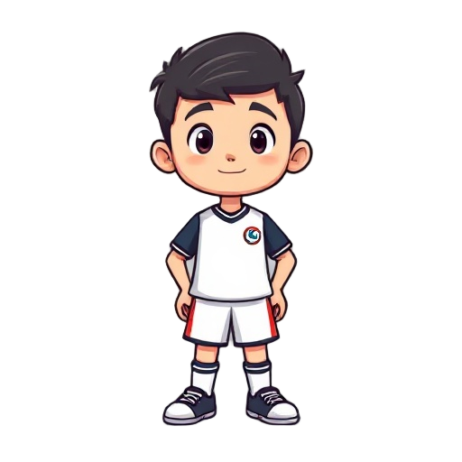  cute soccer character
