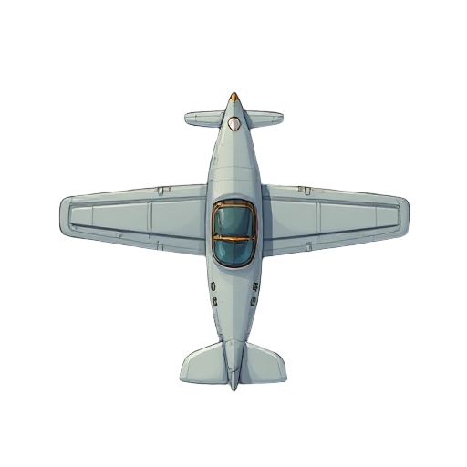 air plane, top down view, old air plane,